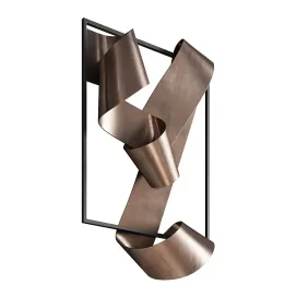 Brass Landscape Sculpture by Martha Sturdy